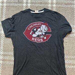 HOMAGE Black Cincinnati Reds Tee